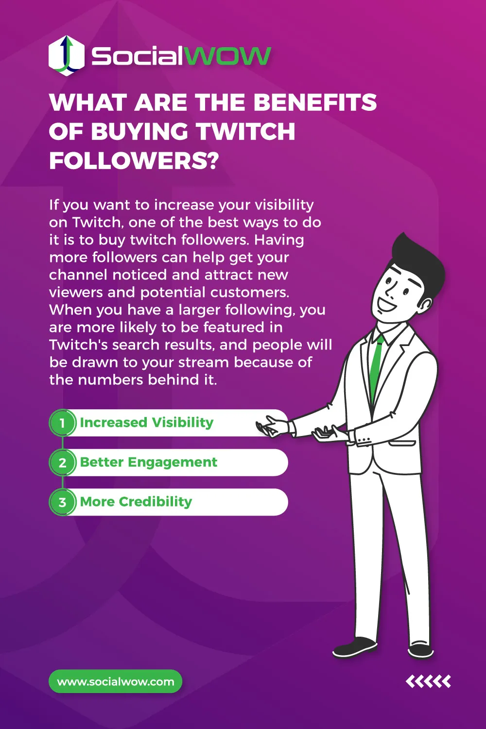 Benefits of buying twitch followers